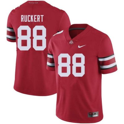 NCAA Ohio State Buckeyes Men's #88 Jeremy Ruckert Red Nike Football College Jersey UCC5245AF